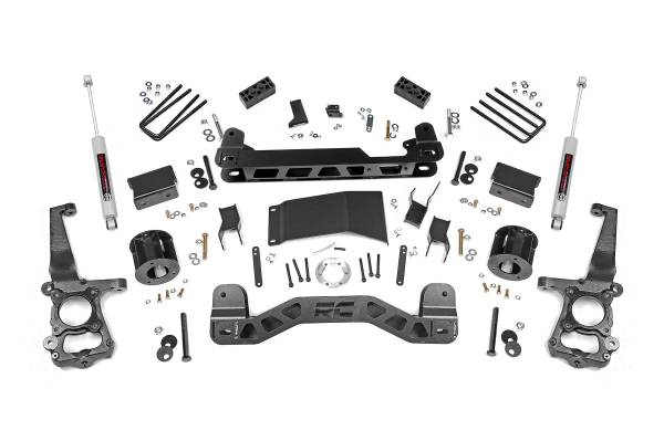 Rough Country - Rough Country - 4 Inch Lift Kit - Ford F-150 4WD (2015-2020) | 55530 - Image 1