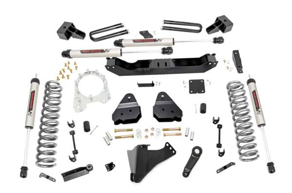 Rough Country - Rough Country - 4.5 Inch Lift Kit - Dually - V2 - Ford F-350 Super Duty 4WD (2017-2022) | 55970 - Image 1