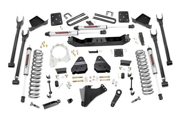 Rough Country - Rough Country - 6 Inch Lift Kit - 4-Link - OVLD - V2 - Ford F-250/F-350 Super Duty 4WD (17-22) | 56070 - Image 1