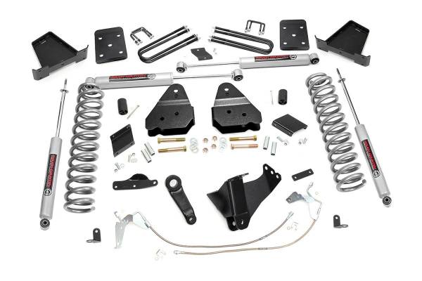 Rough Country - Rough Country - 6 Inch Lift Kit - Diesel - OVLD - Ford F-250 Super Duty 4WD (2011-2014) | 564.20 - Image 1
