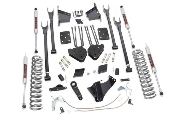Rough Country - Rough Country - 6 Inch Lift Kit - 4-Link - OVLD - M1 - Ford F-250 Super Duty 4WD (2011-2014) | 56540 - Image 1