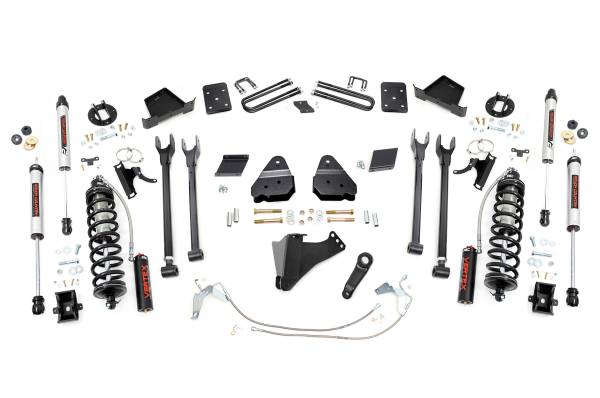 Rough Country - Rough Country - 6 Inch Lift Kit - 4-Link - OVLD - C/O V2 - Ford F-250 Super Duty (11-14) | 56558 - Image 1