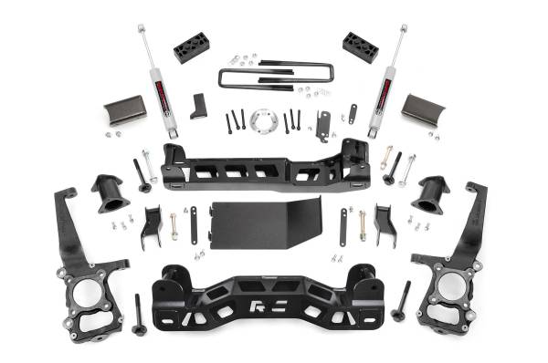 Rough Country - Rough Country - 4 Inch Lift Kit - Ford F-150 4WD (2011-2013) | 57430 - Image 1