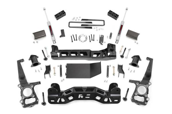 Rough Country - Rough Country - 4 Inch Lift Kit - Ford F-150 4WD (2014) | 57430_A - Image 1