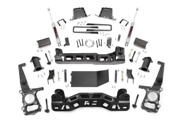 Rough Country - Rough Country - 6 Inch Lift Kit - Ford F-150 4WD (2014) | 57530_A - Image 1