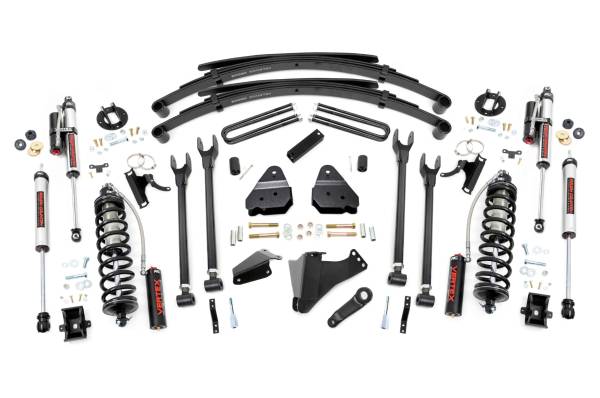 Rough Country - Rough Country - 6 Inch Lift Kit - Diesel - 4 Link - RR Spring - C/O Vertex - Ford F-250/F-350 Super Duty (05-07) | 58259 - Image 1
