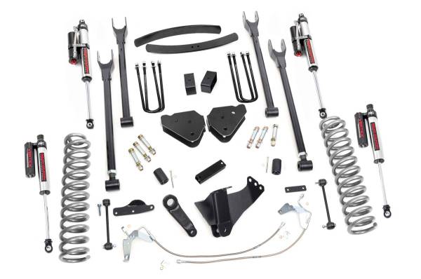 Rough Country - Rough Country - 6 Inch Lift Kit - Diesel - 4 Link - Vertex - Ford F-250/F-350 Super Duty (08-10) | 58450 - Image 1