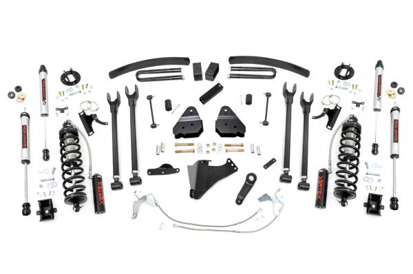 Rough Country - Rough Country - 6 Inch Lift Kit - Diesel - 4 Link - C/O V2 - Ford F-250/F-350 Super Duty (08-10) | 58458 - Image 1