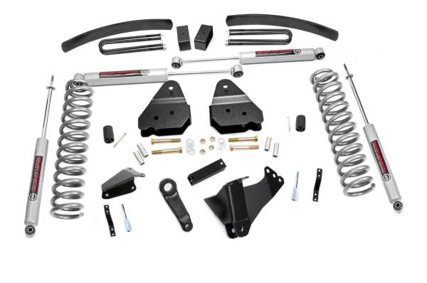 Rough Country - Rough Country - 6 Inch Lift Kit - Gas - Ford F-250/F-350 Super Duty 4WD (2005-2007) | 596.20 - Image 1
