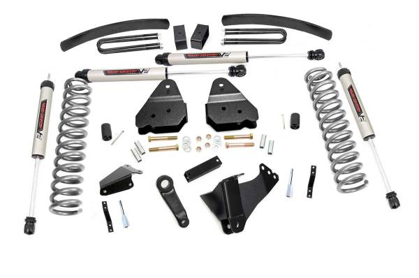 Rough Country - Rough Country - 6 Inch Lift Kit - Gas - V2 - Ford F-250/F-350 Super Duty 4WD (2005-2007) | 59670 - Image 1