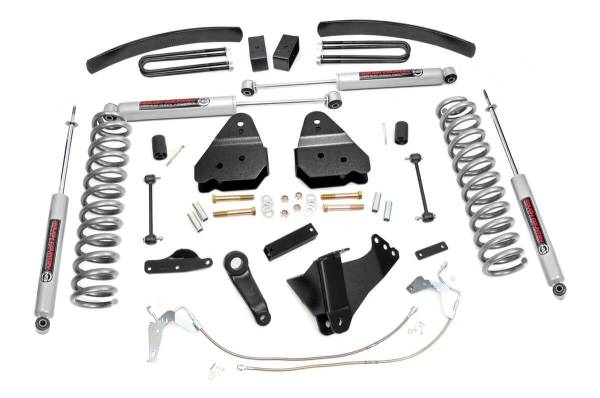 Rough Country - Rough Country - 6 Inch Lift Kit - Gas - Ford F-250/F-350 Super Duty 4WD (2008-2010) | 597.20 - Image 1