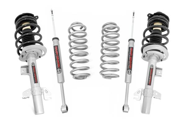 Rough Country - Rough Country - 2 Inch Lift Strut Kit - Jeep Cherokee KL 4WD (2014-2023) | 60431 - Image 1