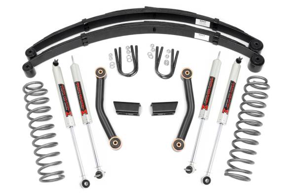 Rough Country - Rough Country - 3 Inch Lift Kit - Series II - RR Springs - M1 - Jeep Cherokee XJ (84-01) | 63041 - Image 1