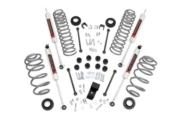 Rough Country - Rough Country - 3.25 Inch Lift Kit - 6 Cyl - M1 - Jeep Wrangler TJ (03-06)/Wrangler Unlimited (04-06) | 64440 - Image 1