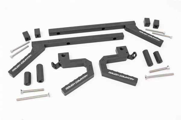 Rough Country - Grab Handles - Alum - FR & RR - Jeep Wrangler JK/Wrangler Unlimited (07-18) | 6509 - Image 1