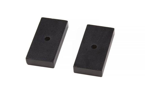 BDS Suspension - BDS Rear Lift Blocks - Steel | 1 Inch Lift | 2.5in Wide | Universal Fitment - Image 1