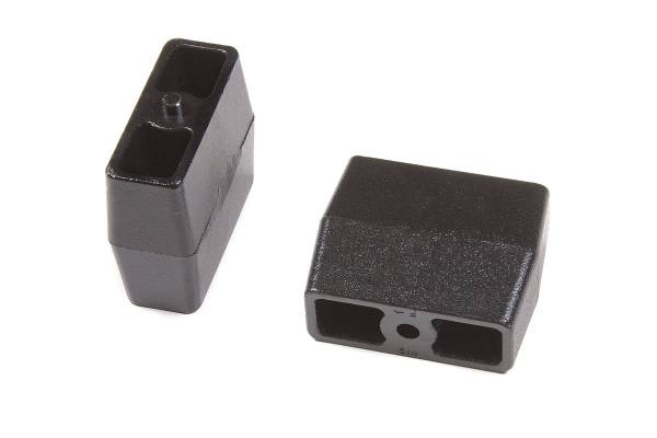 BDS Suspension - BDS Rear Lift Blocks | 5 Inch Lift | 9/16 in Pin | Cast Iron | Universal Fitment - Image 1
