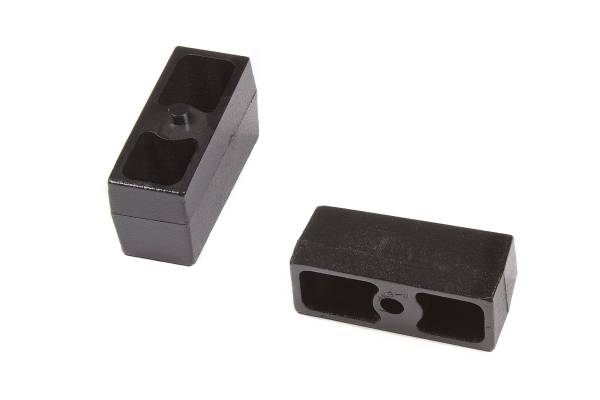 BDS Suspension - BDS Rear Lift Blocks | 2 Inch Lift | 5/8 Inch Pin | Cast Iron | Universal Fitment - Image 1