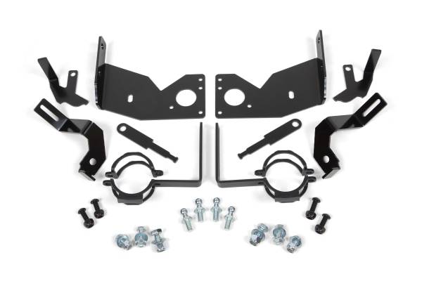BDS Suspension - BDS Ride Height Sensor Relocation Bracket Kit | Steel | 2023-2026 Ford F-250/F-350 Super Duty 4WD - Image 1