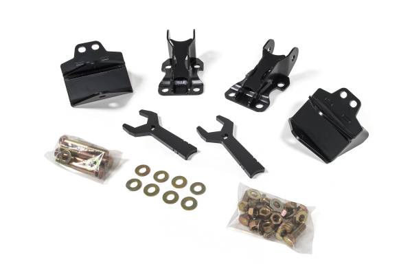 BDS Suspension - BDS Recoil Traction Bar Mounting Kit | 2001-2010 Chevy Silverado & GMC Sierra 2500HD/3500HD - Image 1