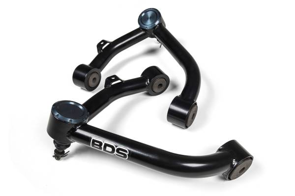 BDS Suspension - BDS Upper Control Arm Kit | 2014-2018 Chevy Silverado & GMC Sierra 1500 | Aluminum or Stamped Steel OE Arms - Image 1