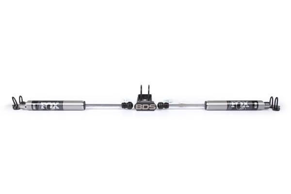 BDS Suspension - BDS Dual Steering Stabilizer Kit w/ FOX 2.0 Performance Shocks | 2007-2018 Jeep Wrangler JK - Image 1