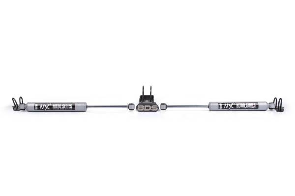 BDS Suspension - BDS Dual Steering Stabilizer Kit w/ NX2 Shocks | Jeep Wrangler JL (2018-2026) & Gladiator JT (2020-2026) - Image 1