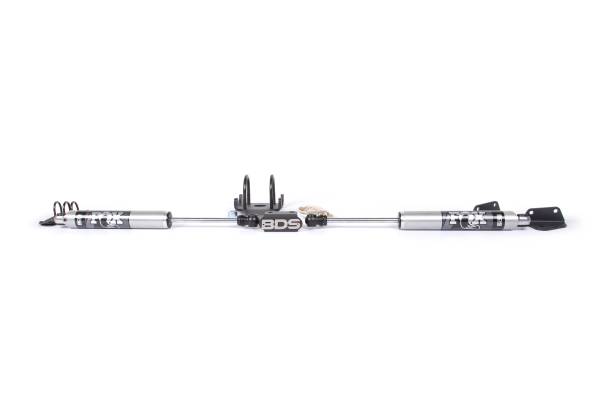 BDS Suspension - BDS Dual Steering Stabilizer Kit w/ FOX 2.0 Performance Shocks | T-Style Steering | 2008-2013 Dodge Ram 2500 & 2008-2012 Ram 3500 4WD - Image 1