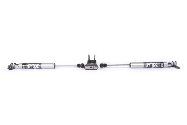 BDS Suspension - BDS Dual Steering Stabilizer Kit w/ FOX 2.0 Performance Shocks | Jeep Wrangler TJ (1997-2006), Cherokee XJ (1984-2001), Grand Cherokee ZJ (1993-1998) - Image 1