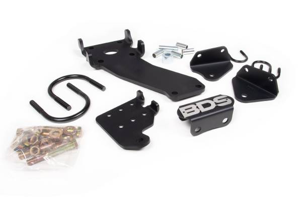 BDS Suspension - BDS Dual Steering Stabilizer Mounting Kit | 2008-2013 Dodge Ram 2500 & 2008-2012 Ram 3500 4WD | T-Style Steering - Image 1