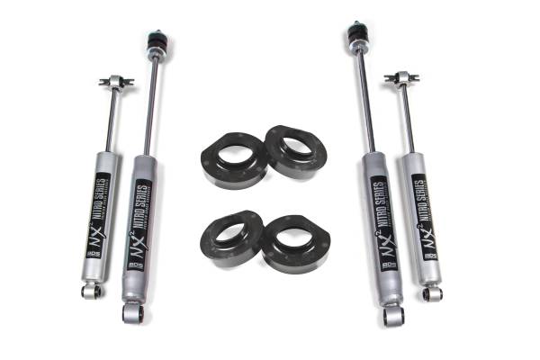 BDS Suspension - BDS 0.75 Inch Lift Kit | Urethane Coil Spring Spacers & NX2 Nitro Shocks | 1997-2006 Jeep Wrangler TJ/LJ - Image 1