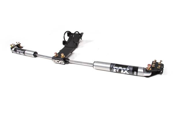 BDS Suspension - BDS Dual Steering Stabilizer Kit w/ FOX 2.0 Performance Shocks | Ford F450/F550 Super Duty (2017-2026) & F600 Super Duty (2020-2025) 4WD - Image 1