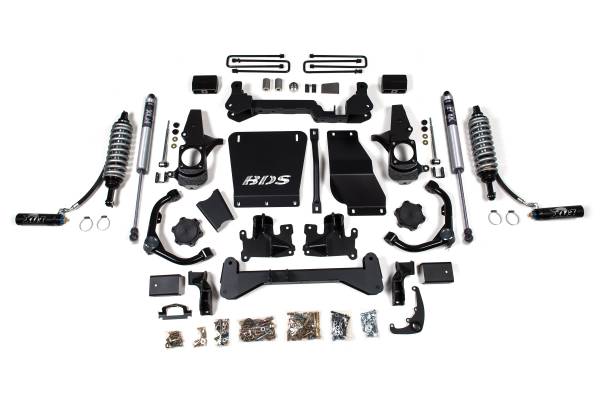 BDS Suspension - BDS 4.5 Inch Lift Kit | FOX 2.5 Coil-Over Conversion | 2001-2010 Chevy Silverado / GMC Sierra 2500HD/3500HD Diesel - Image 1