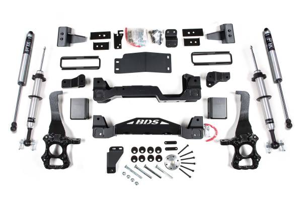 BDS Suspension - BDS 4 Inch Lift Kit | FOX 2.0 IFP Strut | 2015-2020 Ford F150 4WD - Image 1