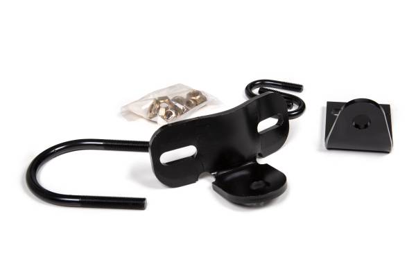 BDS Suspension - BDS Single Steering Stabilizer Mounting Kit | High-Strength Steel Brackets | 1976-1986 Jeep CJ5, CJ7, Scrambler - Image 1