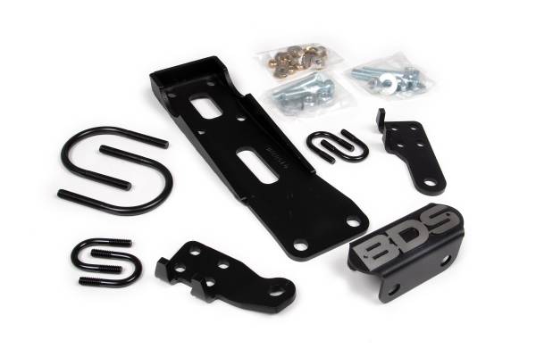 BDS Suspension - BDS Dual Steering Stabilizer Mounting Kit | 1997-2006 Jeep Wrangler TJ, 1984-2001 Cherokee XJ, 1993-1998 Grand Cherokee ZJ - Image 1