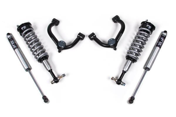 BDS Suspension - BDS 2 Inch Leveling Kit | FOX 2.0 Coilover Shocks & HD Upper Control Arms | 2009-2013 Ford F150 4WD - Image 1