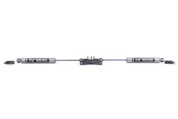 BDS Suspension - BDS Dual Steering Stabilizer Kit w/ NX2 Shocks | 2006-2008 Dodge Ram 1500 Mega Cab 4WD | Y-Style - Image 1