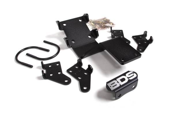 BDS Suspension - BDS Dual Steering Stabilizer Mounting Kit | Ford F450/F550 Super Duty (2017-2026) & F600 Super Duty (2020-2025) 4WD - Image 1