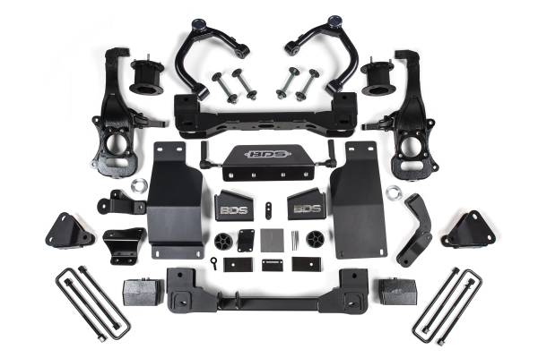BDS Suspension - BDS 4 Inch Lift Kit | Adaptive Ride Control Only | Chevy Silverado High Country & GMC Denali 1500 (2019-2024) 4WD Diesel - Image 1