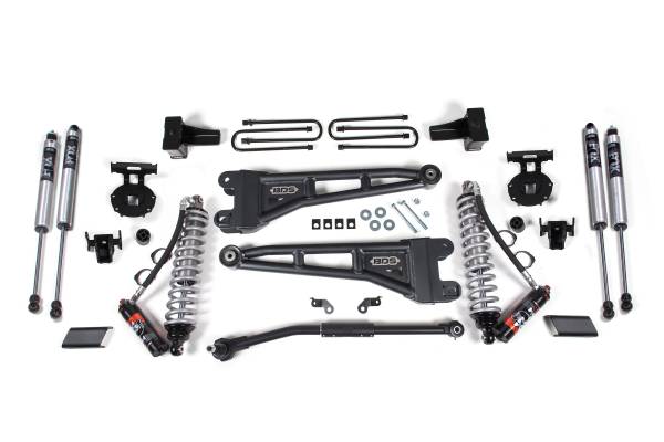 BDS Suspension - BDS 2.5 Inch Radius Arm Lift Kit | FOX 2.5 Performance Elite Coil-Over Conversion | Ford F250/F350 Super Duty (2017-2019) 4WD Diesel - Image 1