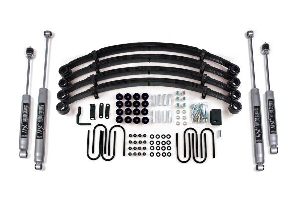 BDS Suspension - BDS 2 Inch Lift Kit | Glide-Ride Leaf Springs w/ NX2 Nitro Shocks | 1987-1995 Jeep Wrangler YJ - Image 1