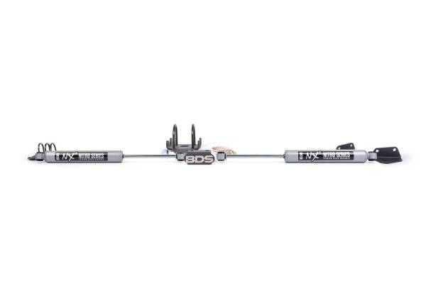 BDS Suspension - BDS Dual Steering Stabilizer Kit w/ NX2 Shocks | 2009-2013 Dodge Ram 2500/3500 4WD | T-Style Steering - Image 1