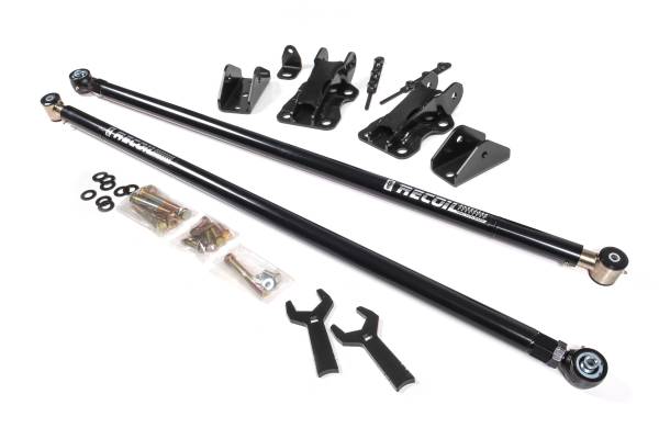 BDS Suspension - BDS Recoil Traction Bar Kit | 2017-2026 Ford F250/F350/F450 Super Duty 4WD | 4.5 Inch Axle - Image 1