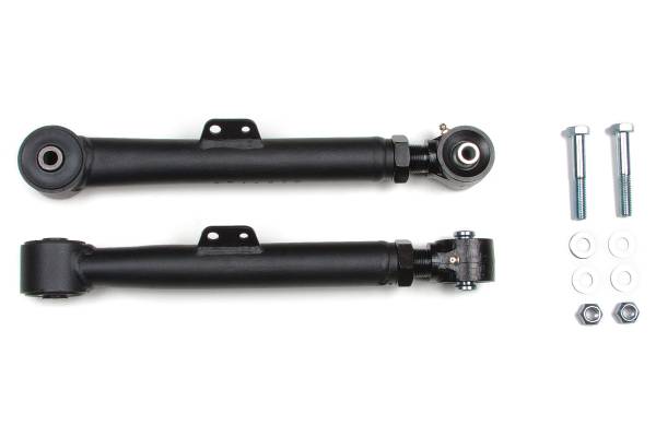 BDS Suspension - BDS Adjustable Rear Upper Control Arms | Flex End / Rubber Bushing | 1997-2006 Jeep Wrangler TJ & 1993-1998 Grand Cherokee ZJ - Image 1