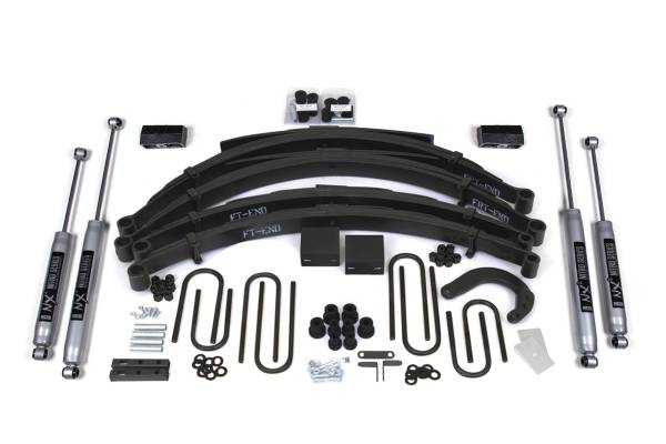 BDS Suspension - BDS 8 Inch Lift Kit | 1988-1991 Chevy/GMC 3/4 Ton Suburban 4WD | Glide-Ride Leaf Springs w/ NX2 Nitro Shocks - Image 1