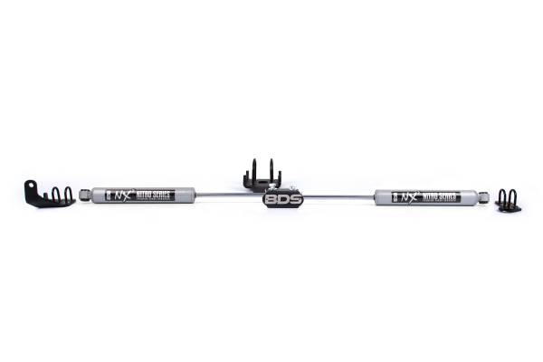 BDS Suspension - BDS Dual Steering Stabilizer Kit w/ NX2 Shocks | 1994-2001 Dodge Ram 1500 & 1994-2008 Ram 2500/3500 4WD - Image 1