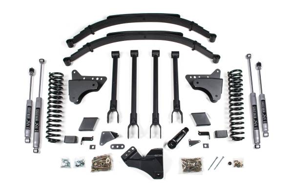 BDS Suspension - BDS 8 Inch Lift Kit | 4-Link Conversion | Ford F250/F350 Super Duty (2011-2016) 4WD Diesel | FOX 2.0 Performance Series - Image 1