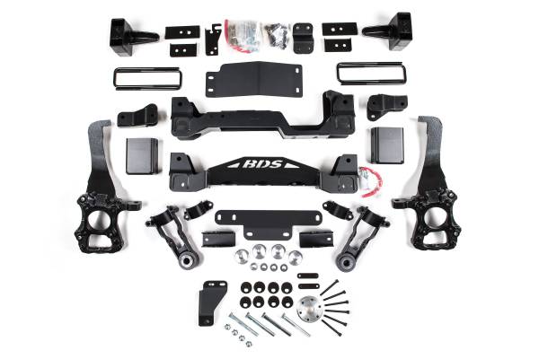 BDS Suspension - BDS 4 Inch Lift Kit | 2019-2020 Ford F150 Raptor 4WD | 4 Inch Rear Block Kit - Image 1