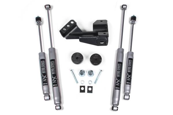 BDS Suspension - BDS 2 Inch Leveling Kit | Coil Spacer | Ford F250/F350 Super Duty (2017-2019) 4WD | w/ FOX 2.0 Performance Series Shocks - Image 1